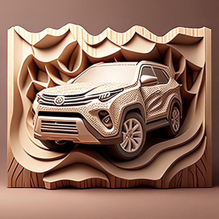 3D модель Toyota Fortuner (STL)